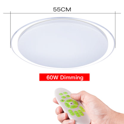 2018 New Original modern Smart LED Ceiling Lights 25W 60W lamp Remote Control Dimming Bedroom Living Room Intelligenc Lighting