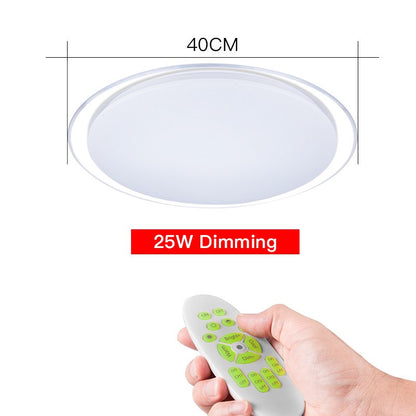 2018 New Original modern Smart LED Ceiling Lights 25W 60W lamp Remote Control Dimming Bedroom Living Room Intelligenc Lighting