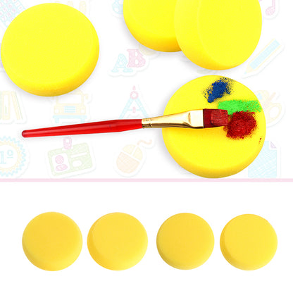 2018 New Round Painting Sponge For Art Drawing Craft Clay Pottery Sculpture Cleaning Tools Painting Supplies Art Set Crafts