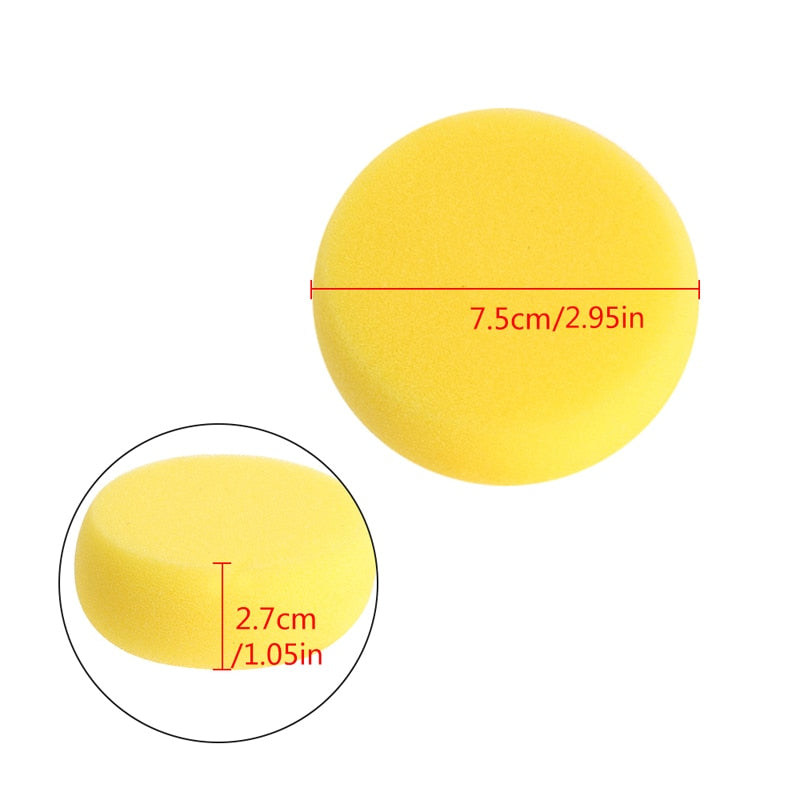 2018 New Round Painting Sponge For Art Drawing Craft Clay Pottery Sculpture Cleaning Tools Painting Supplies Art Set Crafts