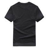 2018 New Solid color T Shirt Mens Black And White 100% cotton T-shirts Summer Skateboard Tee Boy Skate Tshirt Tops