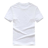 2018 New Solid color T Shirt Mens Black And White 100% cotton T-shirts Summer Skateboard Tee Boy Skate Tshirt Tops