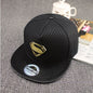 2018 New Superman Cap Hat For Men WomenTeens Casual Bone Hip Hop Snapback Caps Superman party supplies birthday gifts favors