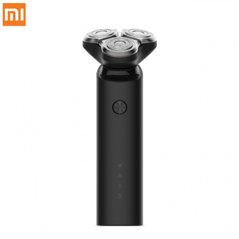 2018 New Xiaomi Mijia Electric Shaver 3D Floating Head 3 Dry Wet Shaving Washable Main-Sub Dual Blade Turbo+ Mode Comfy Clean