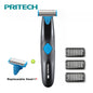 2018 PRITECH One Blade Electric Shavers For Men Face Body Underarm Hair Remover Shaving Machine Beard Trimmer Portable Razors