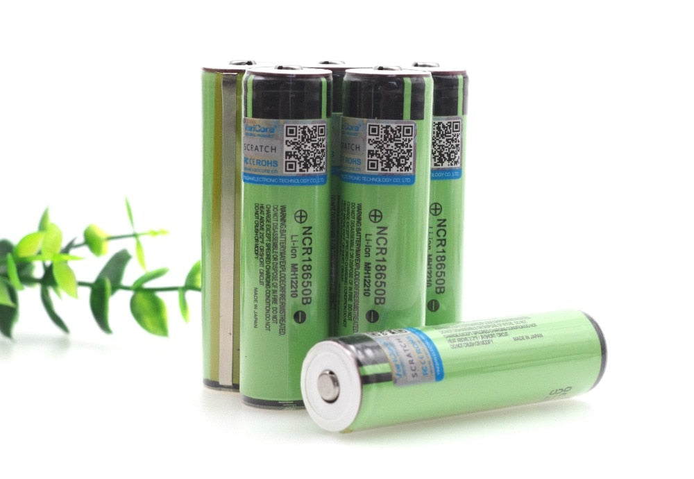 2018 Protected Original 18650 NCR18650B 3400mAh Rechargeable Li-lon battery with PCB 3.7V For Flashlight