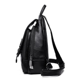 2018 Women Leather Backpacks Vintage Female Shoulder Bag Sac a Dos Travel Ladies Bagpack Mochilas School Bags For Girls Preppy