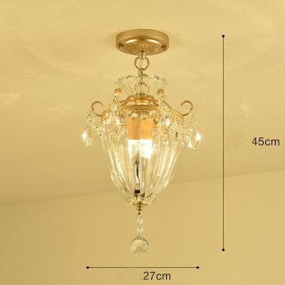 2018 crystal Light Suspension Luminaire Modern in Ceiling light Hall Entrance Door Hallway Bar Balcony Study Bedroom