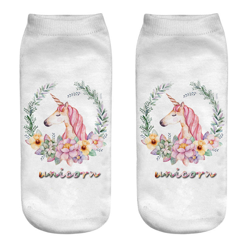 2018 new funny 3d print socks cute 3D white "nutella" Character Unisex Socks Hot women Mujer unisex Fashion Sox cartoon cat sox