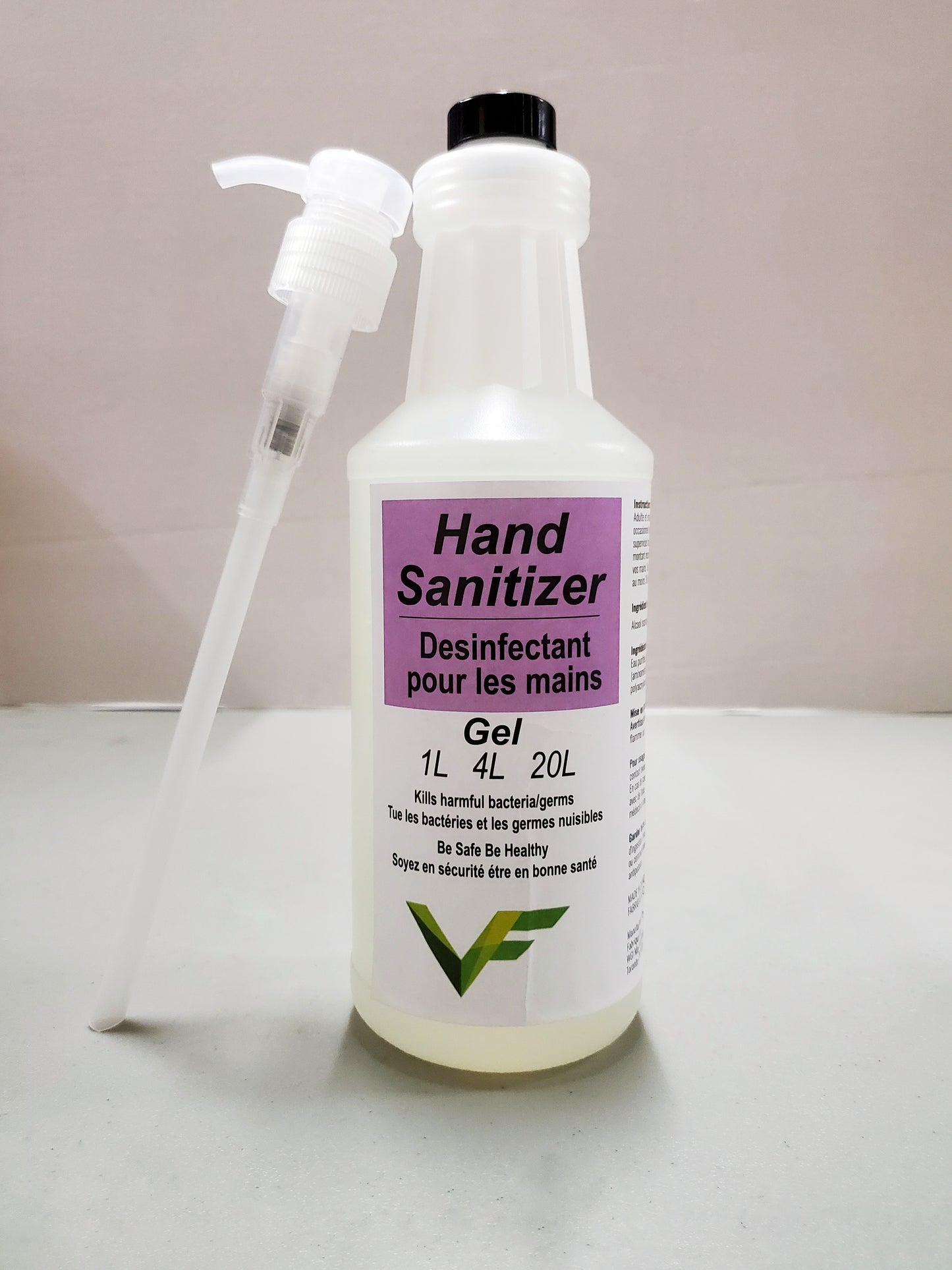 Hand Sanitizer VF 4litter or 1Litter 70% of Alcohol