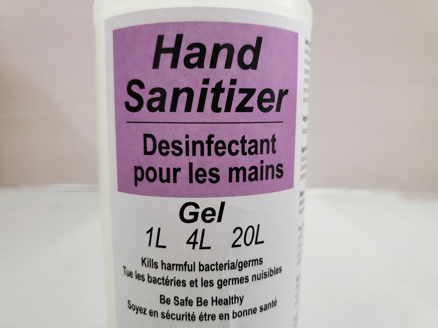 Hand Sanitizer VF 4litter or 1Litter 70% of Alcohol