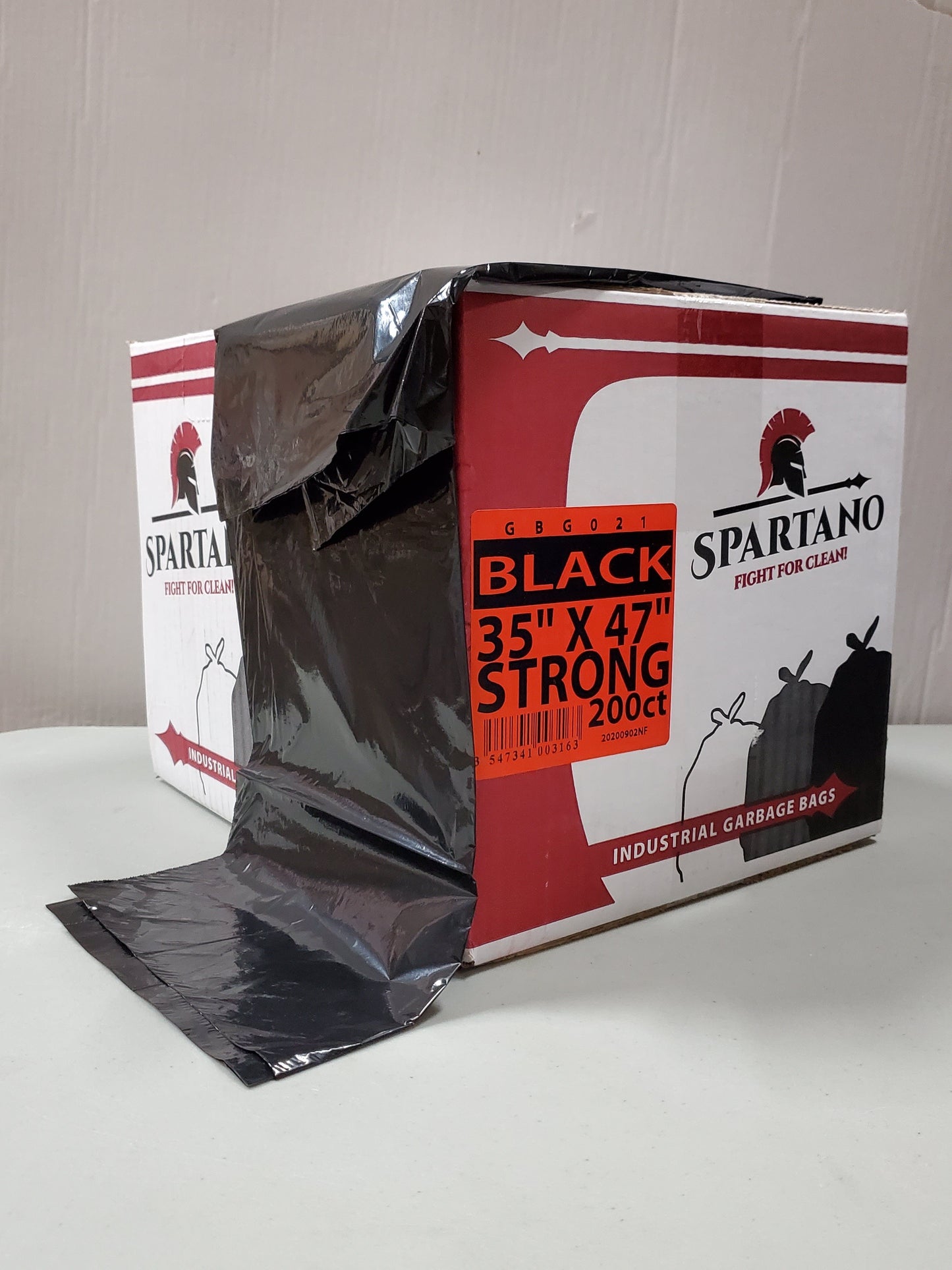 35 x 47 Black Strong Garbage Bags. CURBSIDE PICK UP AVAILABLE