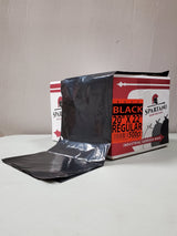 20 x 22 Black Regular Garbage Bags 500/cs. CURBSIDE PICK UP AVAILABLE
