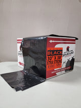 30 x 38 Black Extra-Strong Garbage Bags. CURBSIDE PICK UP AVAILABLE