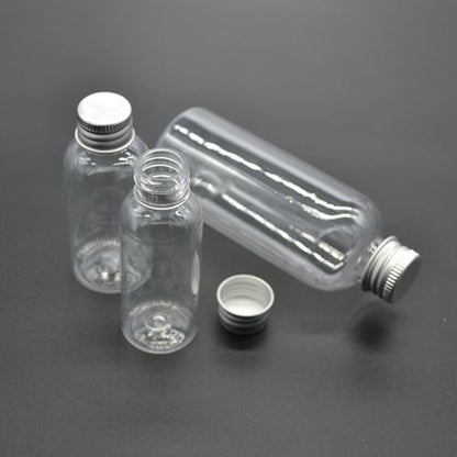 20PCS 10ML 15ML 20ML 30ML 50ML 60ML 100ML cream lotion cosmetic container travel kits empty small plastic bottle with screw cap