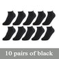 20Pcs=10Pair Solid Mesh Men's Socks Invisible Ankle Socks Men Summer Breathable Thin Boat Socks Size EUR 38-43 cheap price