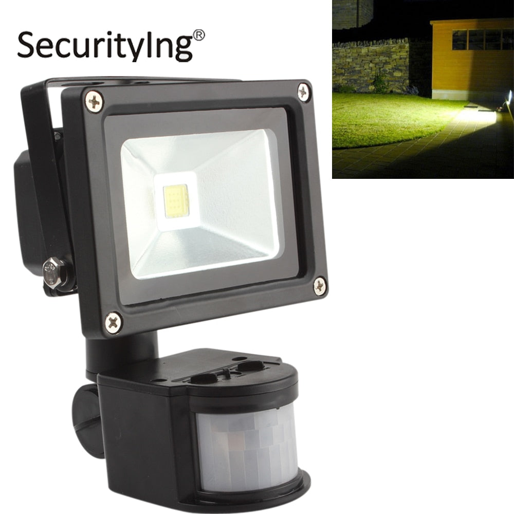 20W AC 85-265V LED Flood Light PIR Infrared Body Motion Sensor Floodlight Waterproof IP65 Outdoor LED Garden Lawn Landscape Lamp