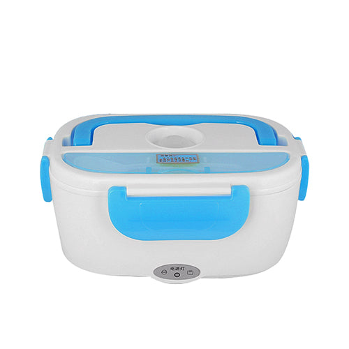 220V mini electric car insulation lunch box hot rice cooker multi-function European standard plug plastic box sealed tableware