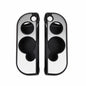 2Pcs Aluminum Hard Shell Protective Case Joypad Cover Anti-slip Skin For Nintendo Switch NS Console Joy-con