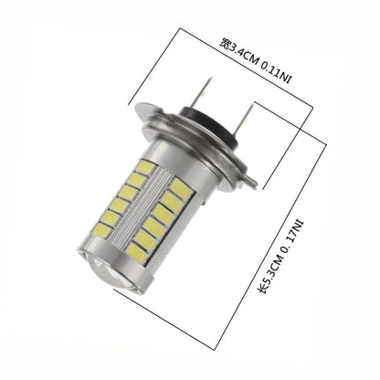 2Pcs Car H8 H11 led 9005 9006 T20 33SMD LED Fog Lamp Daytime Running Light Bulb Turning Parking Bulb DC12V 9449