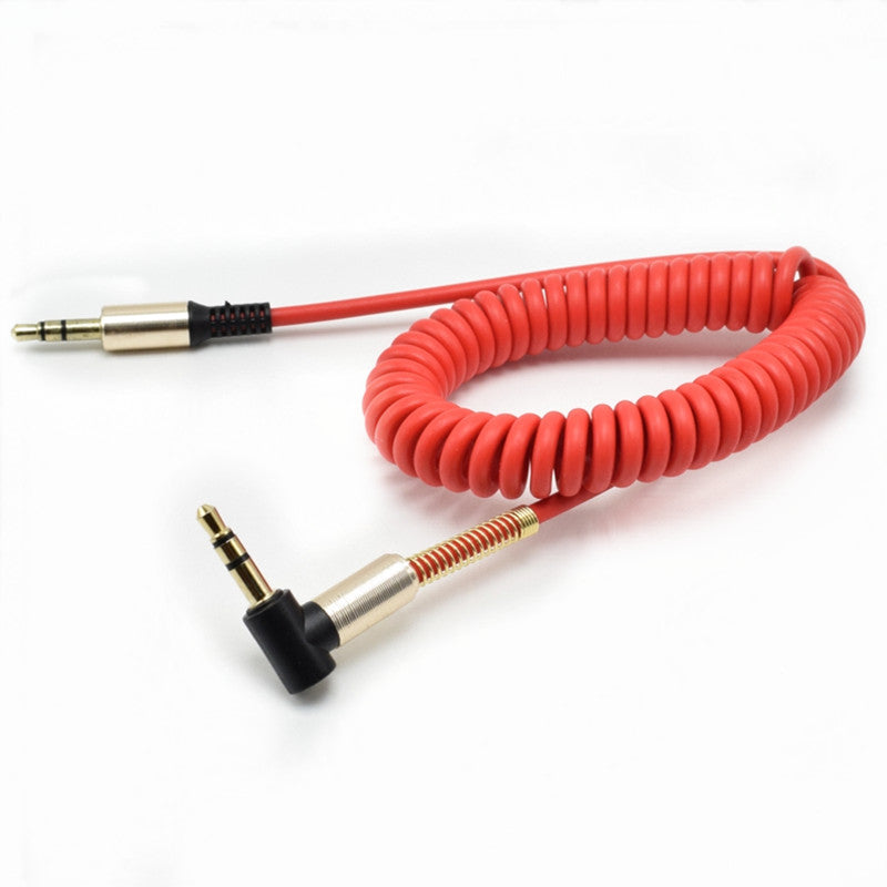 3.5 Jack AUX Audio Cable 3.5MM Male to Male Cable For Phone Car Speaker MP4 Headphone 1.7M Jack 3.5 Spring Audio Cables