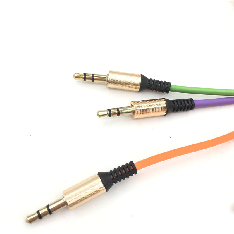 3.5 Jack AUX Audio Cable 3.5MM Male to Male Cable For Phone Car Speaker MP4 Headphone 1.7M Jack 3.5 Spring Audio Cables