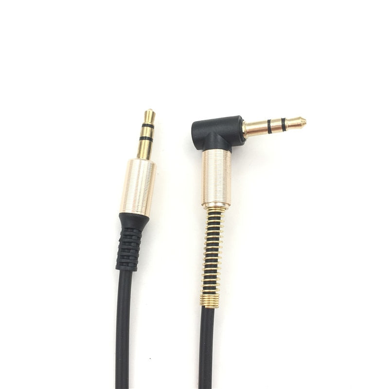 3.5 Jack AUX Audio Cable 3.5MM Male to Male Cable For Phone Car Speaker MP4 Headphone 1.7M Jack 3.5 Spring Audio Cables