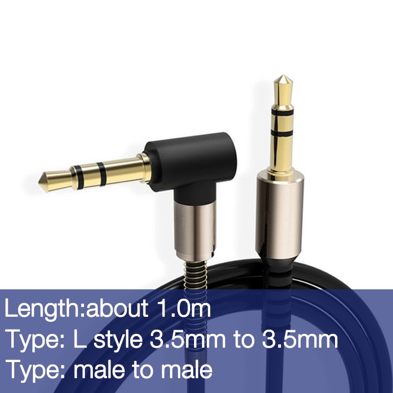 3.5mm Male to Male Audio Cable Jack 3 5 Aux Cable For Speaker Headphone iPhone Samsung Car MP3 / 4  Mobile Phone  Aux Cord Wire