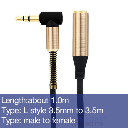 3.5mm Male to Male Audio Cable Jack 3 5 Aux Cable For Speaker Headphone iPhone Samsung Car MP3 / 4  Mobile Phone  Aux Cord Wire