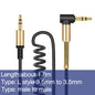 3.5mm Male to Male Audio Cable Jack 3 5 Aux Cable For Speaker Headphone iPhone Samsung Car MP3 / 4  Mobile Phone  Aux Cord Wire