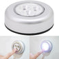 3 LED Touch Light Push Lamp Night Light Car Home Wall Camping Battery Power