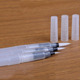 3 Pieces Different Size Refillable Pens Color Pencils Ink Pen Ink Soft Watercolor Brush Paint Brush Painting Art Supplies