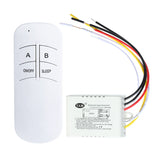 3 Port ON/OFF 220V Lamp Light Digital Wireless Wall Remote Control Switch Receiver Transmitter