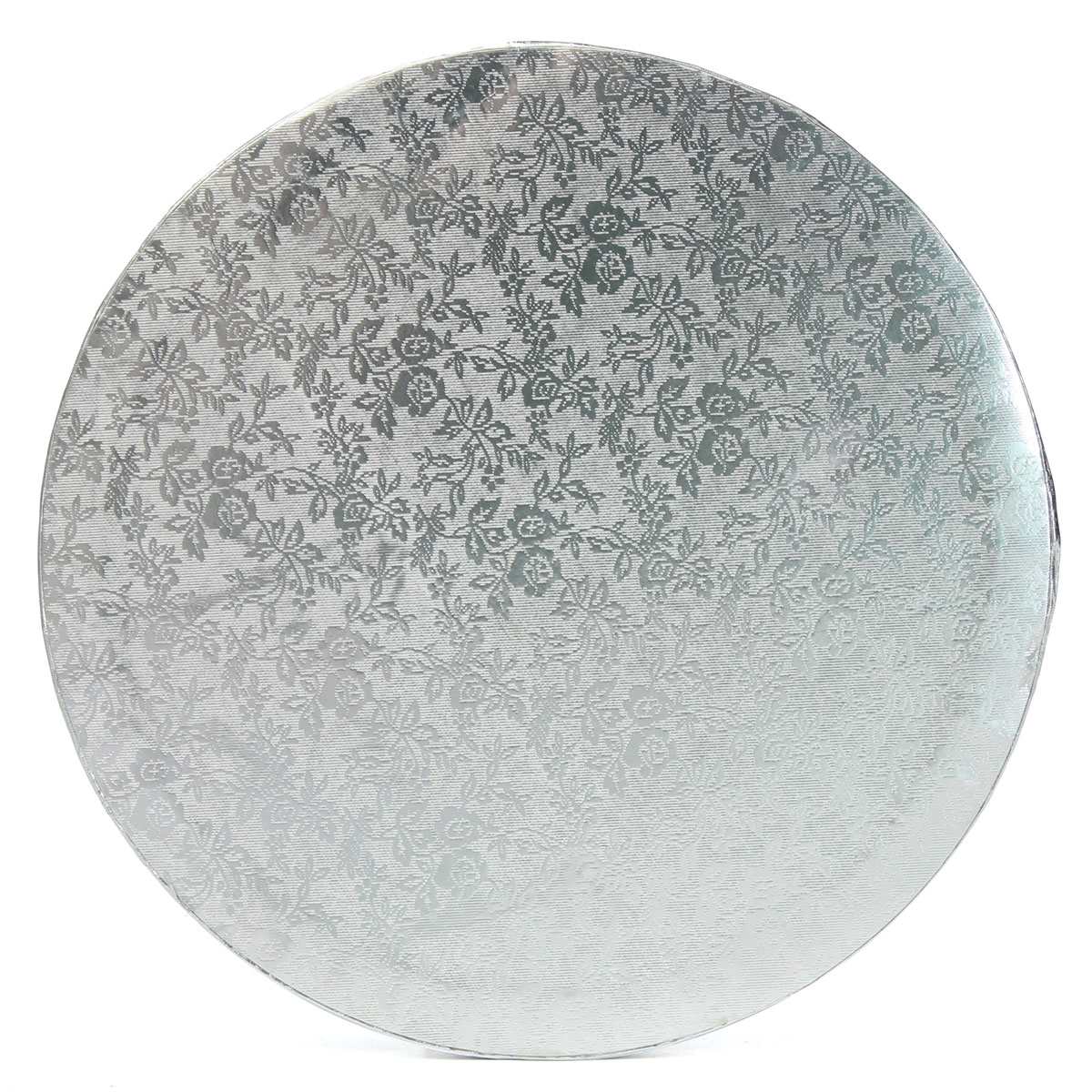 3 Sizes Round Cake Display Board Stand Holder Strong Base Wedding Birthday Party Events Home Bakery Cake Baking Tools Bakeware