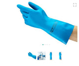 Ansell 501 Blue Nitrile Gloves 12 pairs