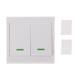 433MHz RF Wireless Remote Control Switch 86 Wall Panel Transmitter With 1 2 3 Button For Home Room Hall Ceiling Wall Light