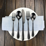 85 sets Stocked Eco-Friendly Feature and Cutlery Sets Type Stainless Steel Knife For Tableware Dinner Service
