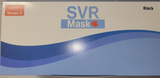 Medical Masks 3Ply SVR Level 3 BLACK Made in Canada 50 Masks/Box