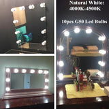 AIFENG Makeup Vanity Led Light Bulbs Kit Dimmable Mirror Wall Lamp 10W Touch Light DIY For Dressing Table Lamp Led Vanity Lights
