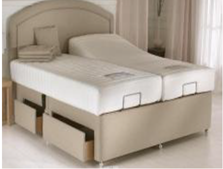 King size bed without the mattress B001-K1 Wireless Control and Massage