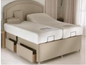 King size bed without the mattress B001-K2 Wireless Control and Without Massage