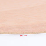 BGLN 1Piece Wood Oval Square Oil Painting Palette Professional Oil Paint Ellipse Drawing Palette Paleta School Art Supplies