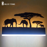 Black Acrylic Creative Modern Led Wall Light For Living Room Beside Room Bedroom Lamps LED Sconce Bathroom Wall Lamp LED Lustres