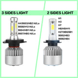 CROSSLEOPARD LED Car Headlight 10000LM/Set with 3 Sides Light H1 H3 H4 H7 H11 H13 H27 9004 HB3 9006 HB4 9007 HB5 Cree Lamps Bulb