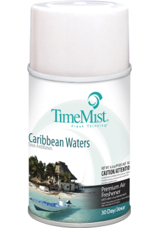 Premium Metered 30 Day Air Freshener 150gx12 - Caribbean Waters