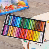 Cute Art Supplies Crayons 50 Colors Soft Oil Pastels For Drawing Set Children Waxes Kids Gift Oil Painting Stick Painting Item