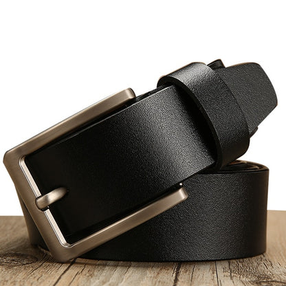 [DWTS]Men's belt leather belt men male genuine leather strap luxury pin buckle casual men's belt Cummerbunds ceinture homme