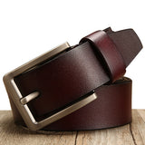 [DWTS]Men's belt leather belt men male genuine leather strap luxury pin buckle casual men's belt Cummerbunds ceinture homme
