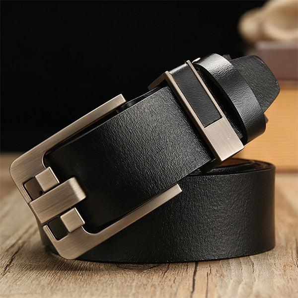 [DWTS]belt male leather belt men male genuine leather strap luxury pin buckle belts for men belt Cummerbunds ceinture homme