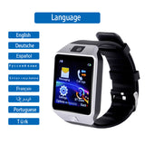 DZ09 Smartwatch Men Bluetooth Smart Watch Reloj Relogio 2G GSM SIM App Sync Mp3 for Xiaomi Android Phones Watch PK Y1 KW18